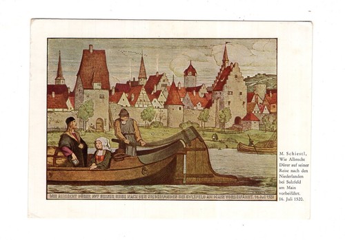 Cartolina postale arte m - cartolina,