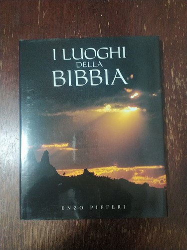 Libro luoghi della bibbia - libro,