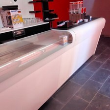 bancone bar Ifi modello Start up lunghezza 3, 50 MT completo di retro banco e