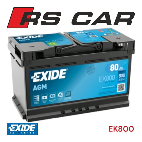 Batteria auto exide - batteria, ah