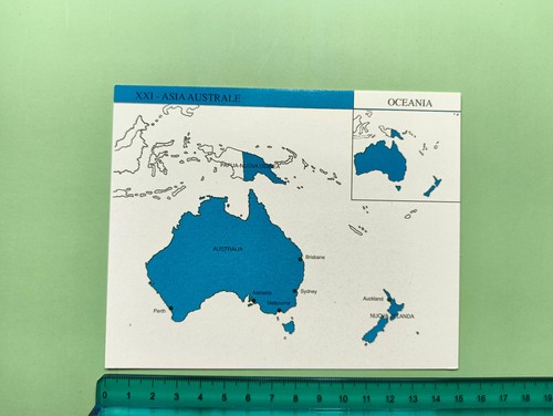 Cartina oceania asia - oceania,