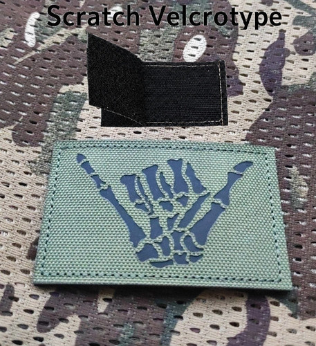 Patch cornuto horn rock vert - cornuto,