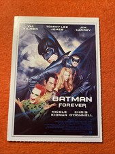 MINI LOCANDINA CIAK FILM COLLEZIONE BATMAN FOREVER - 1995