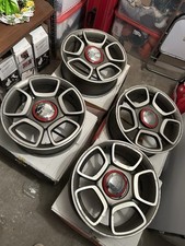 KIT N4 CERCHI IN LEGA ORIGINALI FIAT 500 ABARTH DA 17 Come Da Foto