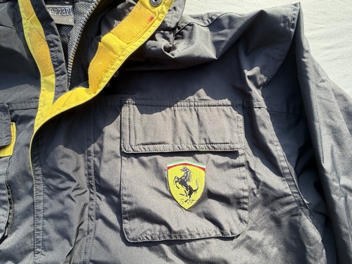 Vintage ferrari racing jacket - vintage,
