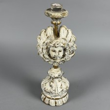 Scultura candeliere legno - candeliere,