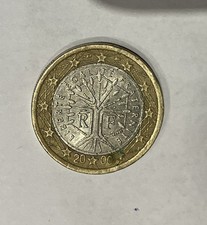 moneta da 1 euro Francia 2000