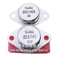 2PZ 2SA745 2SC1403 A Coppia di Amplificatori Sigillati Oro Accoppiamento Tubo TO-3