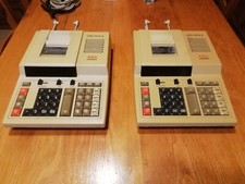 Calcolatrici da tavolo vintage modello CDP 5214 A AEG Olympia