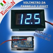 VOLTMETRO PANNELLO 3 DIGIT