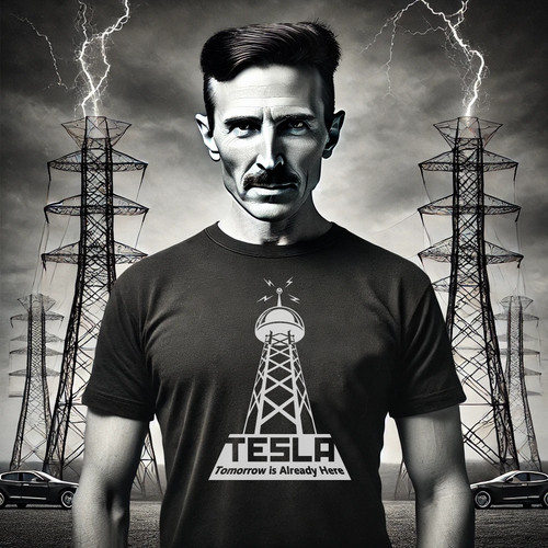 Shirt nikola tesla - t-shirt,