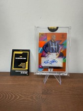Topps Finest Uefa Ucc 2023 2024 Ronaldo Orange Refractor Autograph /25
