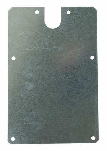 Lamiera porta targa