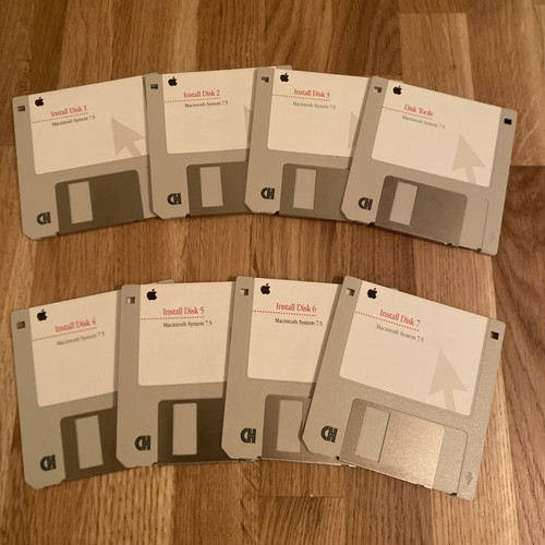 Apple macintosh system set - apple,