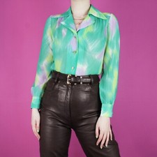 Blusa vintage anni fantasia - blusa,