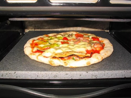 Piastra teglia forno pizza - piastra,