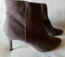 Stivaletto Anna Field Pelle beige Tacco cm.7 Shoes N.39 Stivale Tronchetto SALDI