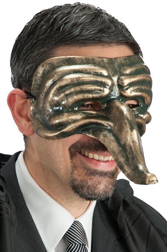 Maschera mezzo viso in - a,