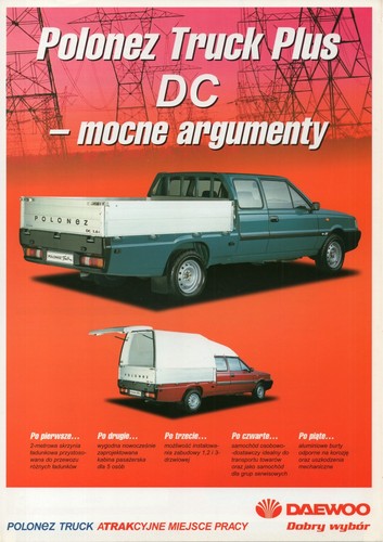 Polonez truck plus - polonez, dc