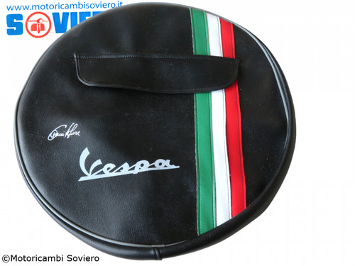 Copriruota nero con - nero, tricolore
