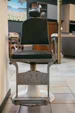 Coppia Sedie da Barbiere Vintage Amata Parma – Mod. Balilla – Anni ’30 Originali