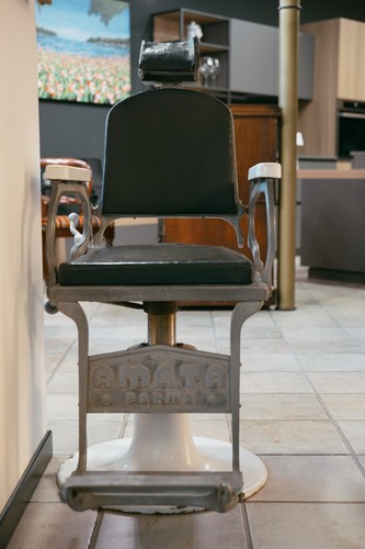 Coppia sedie barbiere - coppia,