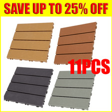 11pz Piastrelle per Decking in