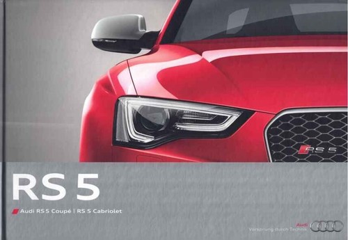 Catalogue brochure audi rs5 - catalogue,
