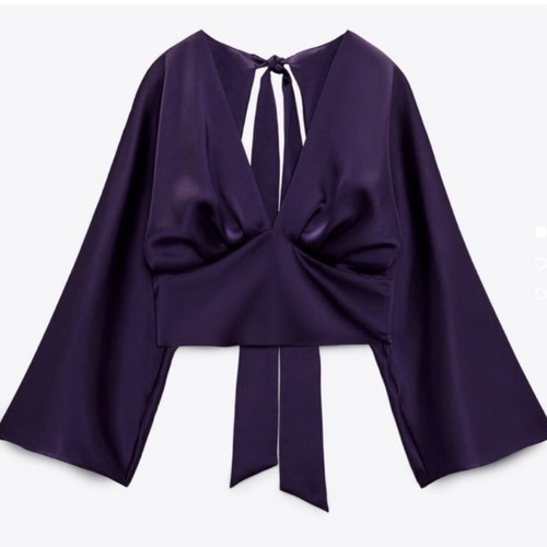 Top zara deep - deep, effetto
