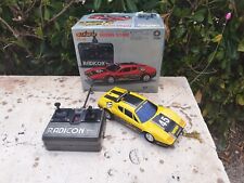 Coche Teledirigido Ferrari 512 Amarillo - Radicon - Made In Japan -