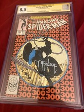 Amazing Spider-Man #300 Marvel Comics etichetta personalizzata Todd McFarlane firmato CGC 8,5