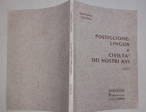 Postglione lingua civilta - lingua, e