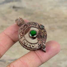 Ciondolo Rame Cromato Diopside