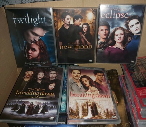 Dvd twilight saga serie - dvd,