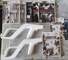 Nintendo Wii 2x Zapper Gun - Ombrello Resident Evil Trilogy Darkside Chronicles