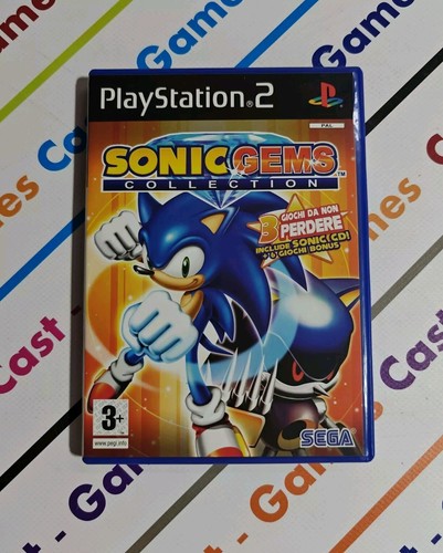 Ps2 sonic gems collection pal - sonic,