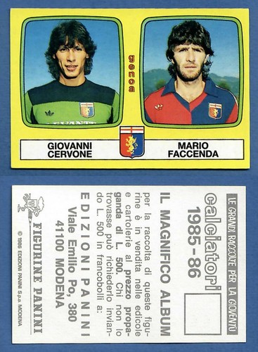 Figurina calciatori panini - figurina,