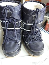 lotto 1077b scarpe dopo sci stivali bimbo bambino TECHNICAL BOOT blu num. 32-34