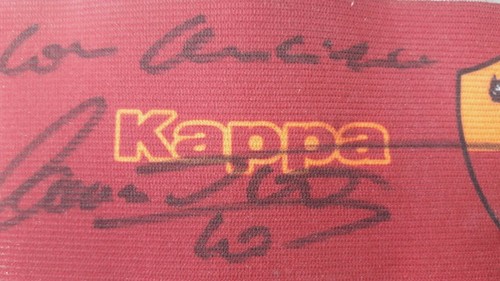 Fascia capitano con - capitano, dedica