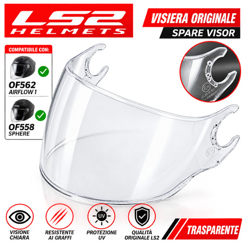 Visiera per ls2 airflow - visiera,