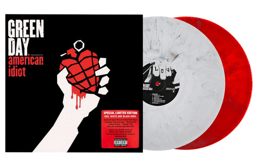 Green day american idiot - green,