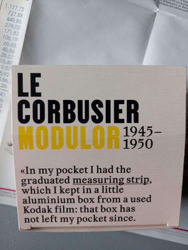 Corbusier modulor - le,
