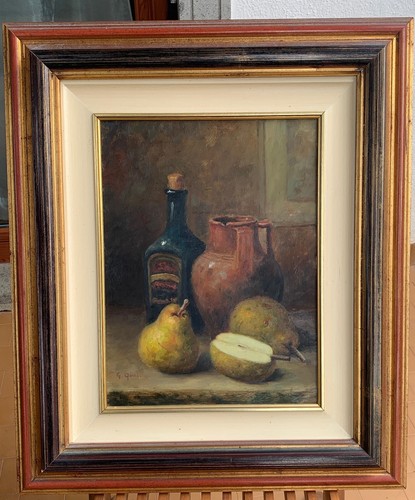 Quadro olio pittore - ad,