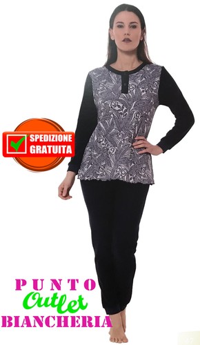 Pigiama donna invernale - pigiama,