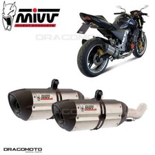 Scarico doppio KAWASAKI Z 1000 2005 2006 MIVV Suono