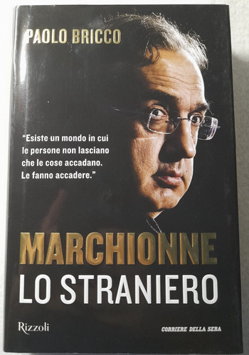 Libro sergio marchionne - libro,