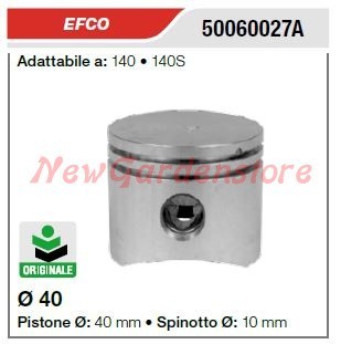 Pistone segmenti spinotto - , efco