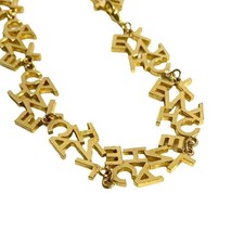 Collana girocollo motivo logo