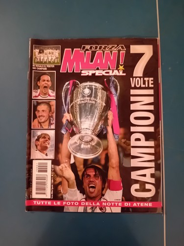 Rivista forza milan - milan, speciale