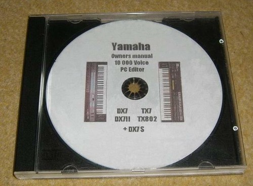 Yamaha dx7 tx7 - dx7,, dx7ii,tx802